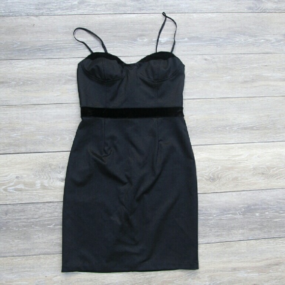 💕SOLD💕 MYSTIC Black Corset Mini Dress