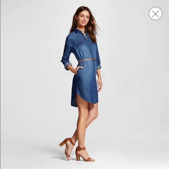 NWOT Chambray Dress