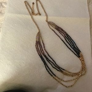 Multi-Strand Bead Necklace