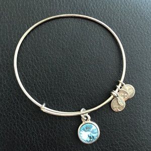 Alex and Ani Swarovski crystal birthstone bangle