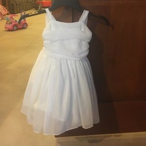 Toddler dress/ miniature bride dress.