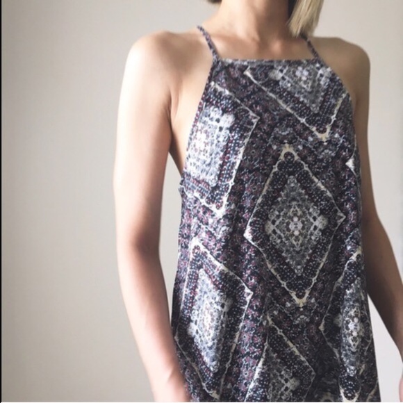 Bohemian luxe almost backless dress. ON SALE - Picture 4 of 5