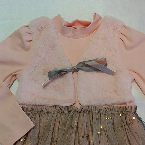 Amazing sparkling Dusty Pink Dress. Kids   :) - Picture 2 of 3