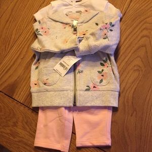 NWT 3 month Carters Girls Layette