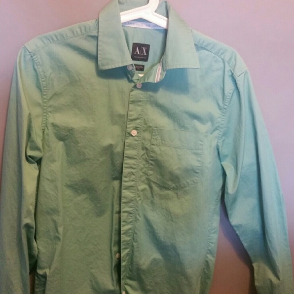 Armani Exchange button down shirt