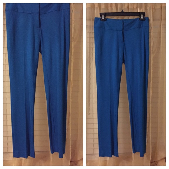 Vince Camuto turquoise stretch pants