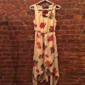 Floral High-Low Dresz