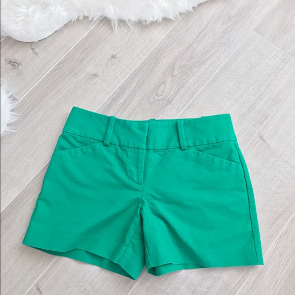 Ann Taylor green shorts