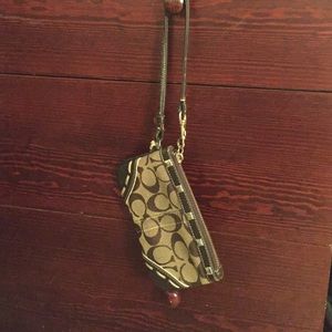 Coach wristlet