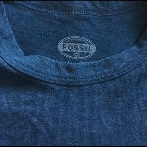 Fossil T-shirt in Teal
