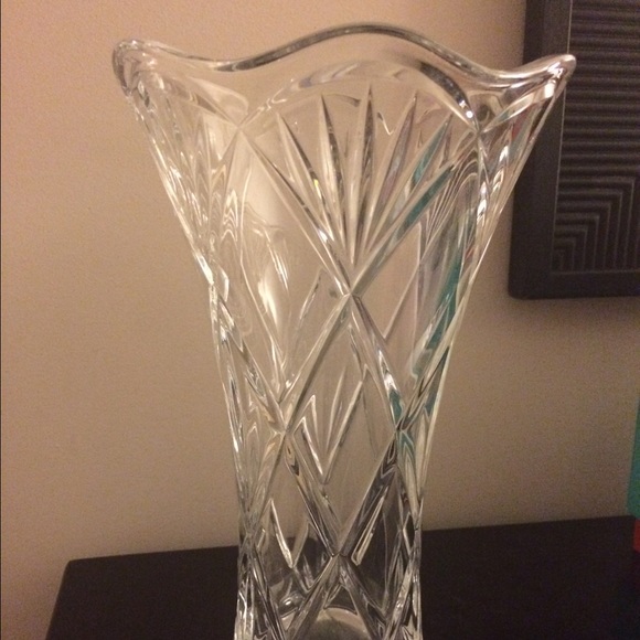 Waterford crystal vase.