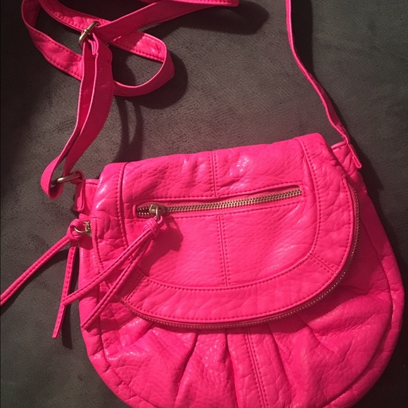 Aeropostale Hot Pink Crossbody Purse