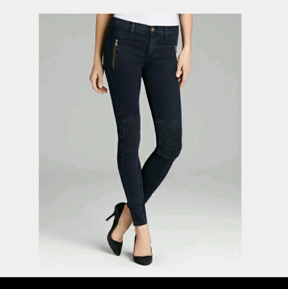 Hudson Stark Moto Skinny Jeans - Picture 3 of 6