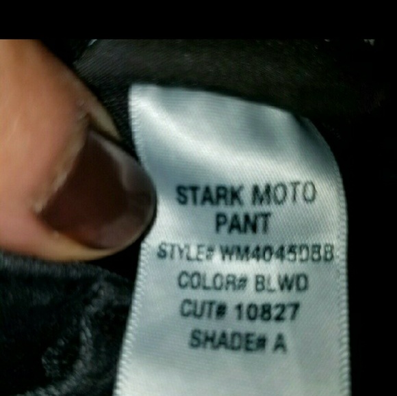 Hudson Stark Moto Skinny Jeans - Picture 5 of 6