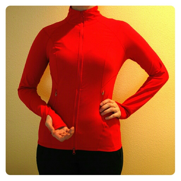 Zella pink/red zip up jacket