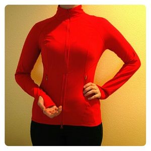 Zella pink/red zip up jacket