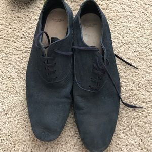 Black Tag Zara navy dress shoes