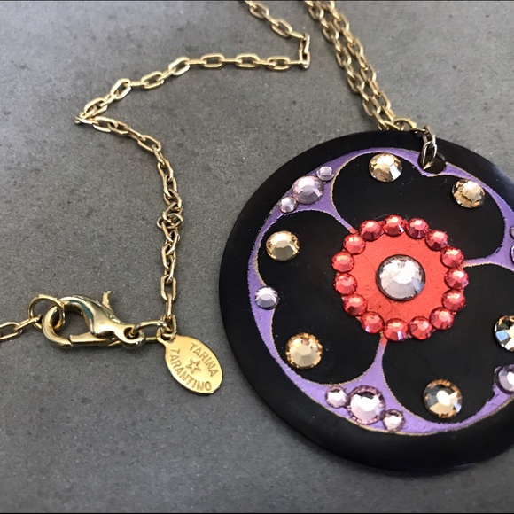 Colorful & Sparkly Boho Tarina Tarantino Necklace