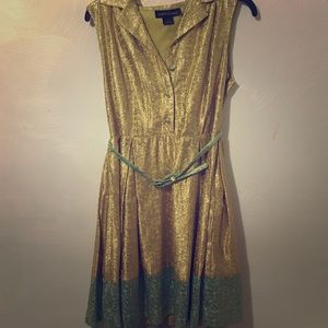 Duro Olowu Gold Dress
