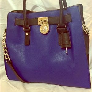 Michael Kors Large Hamilton Leather Purse