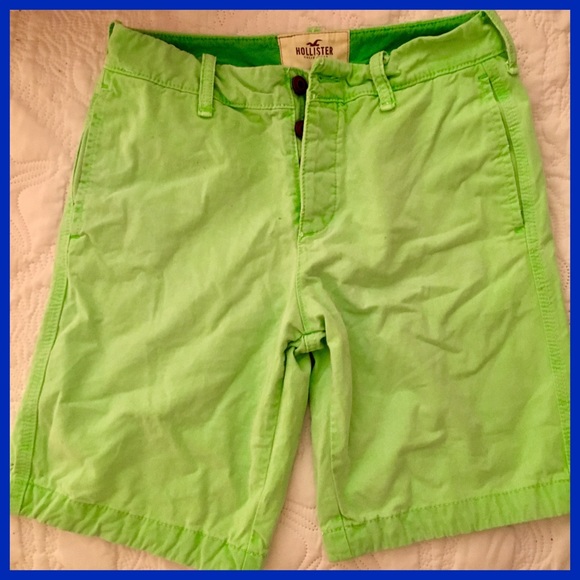 Lime Green Hollister Shorts