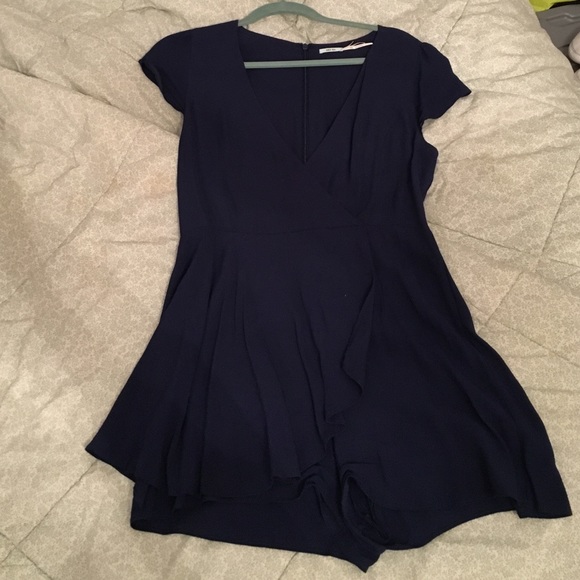 Urban outfitters winter blue romper - Picture 1 of 4