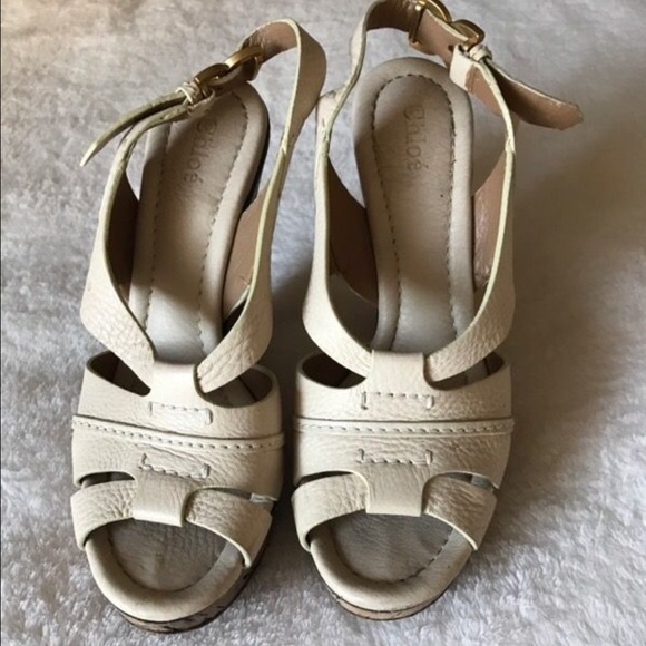 Chloe wedges size 39 1/2