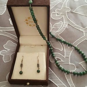 Jade necklace set