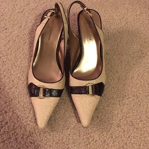 Slingback heels
