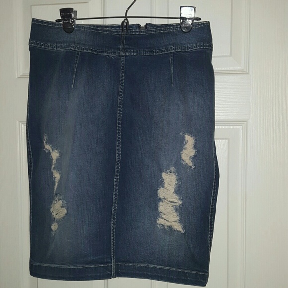 Torrid denim skirt