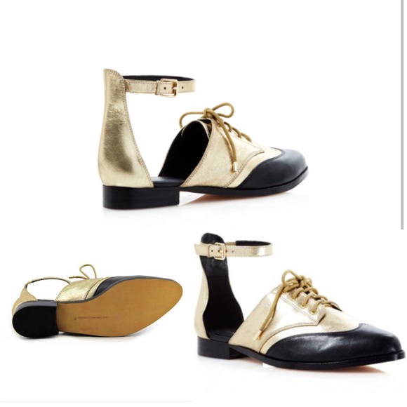 Rebecca Minkoff Shoes - NWOT Rebecca Minkoff "Maddie" metallic oxford
