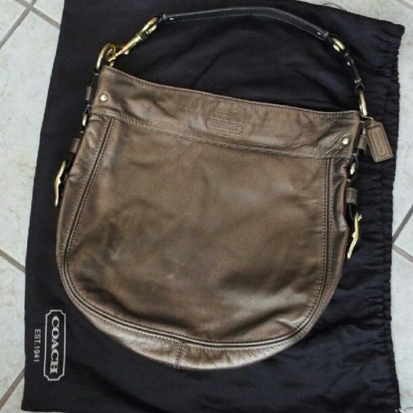 Coach Antique Gold Large Zoe