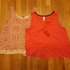 2 Crop Tank Tops