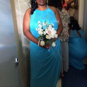 bridesmaid dress worn it once size 18