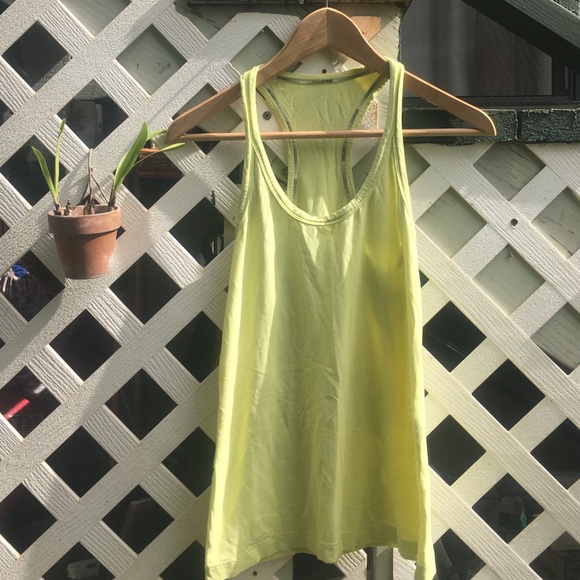 Lululemon Size small yellow racerback