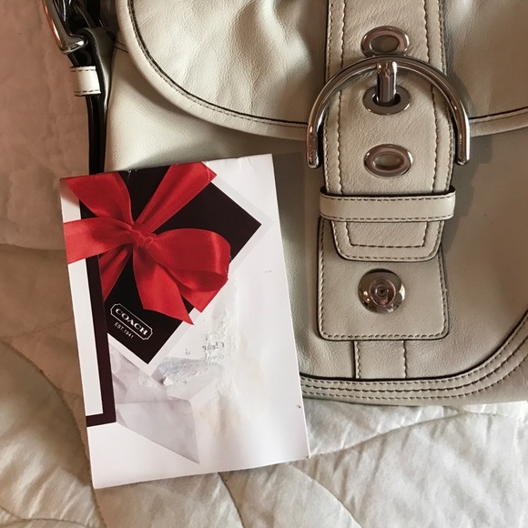 Cream coach bag - Picture 2 of 4