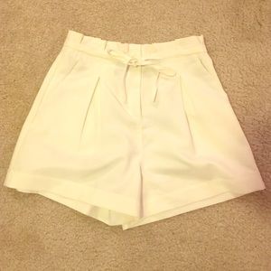 White dress shorts