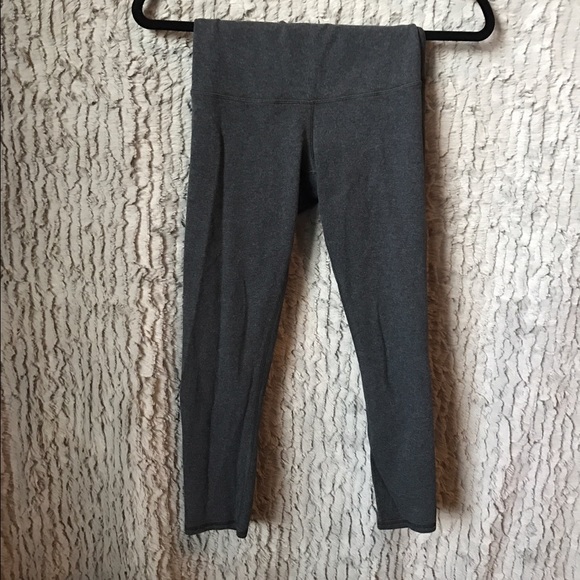 Lululemon Cotton Wunder Under Crop (Roll Down)