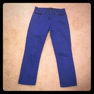 Royal blue jeans