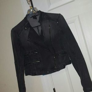 Dk Grey jean XS motorcycle jacket