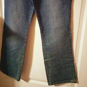 Sparkly jeans