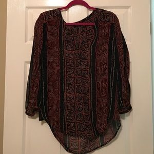 Lucky Brand Tops - ‼️FLASH SALE‼️Lucky Brand Patterned Top Lucky Brand Tops - ‼️FLASH SALE‼️Lucky Brand Patterned Top