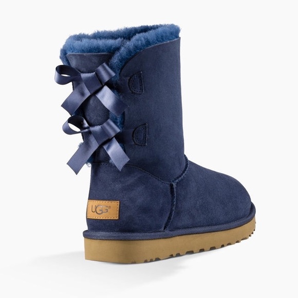 blue ugg boots with bows blue ugg boots with bows