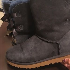 blue ugg boots with bows blue ugg boots with bows
