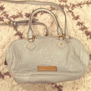 Marc Jacobs awesome gray crossbody tote
