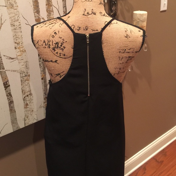 NWOT Sleek Lil' Black Dress - Picture 2 of 4
