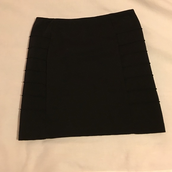 Black pencil skirt