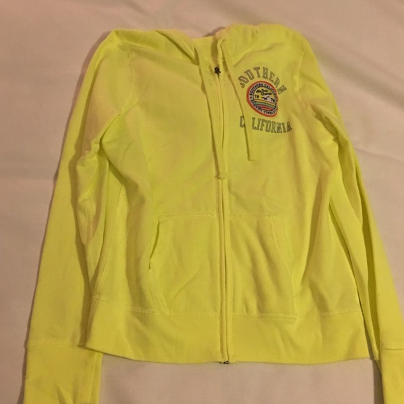 Neon jacket hoodie