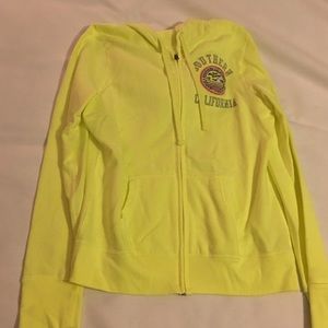 Neon jacket hoodie