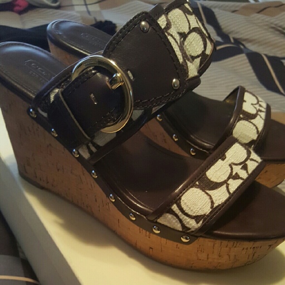 Coach sandals